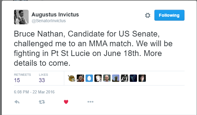 Augustus Sol Invictus MMA Tweet.PNG
