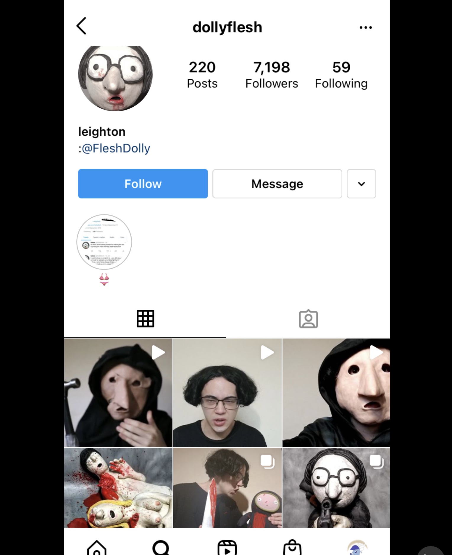 [SPOILER=Spoiler Title]DollyFlesh’s Instagram page[/SPOILER