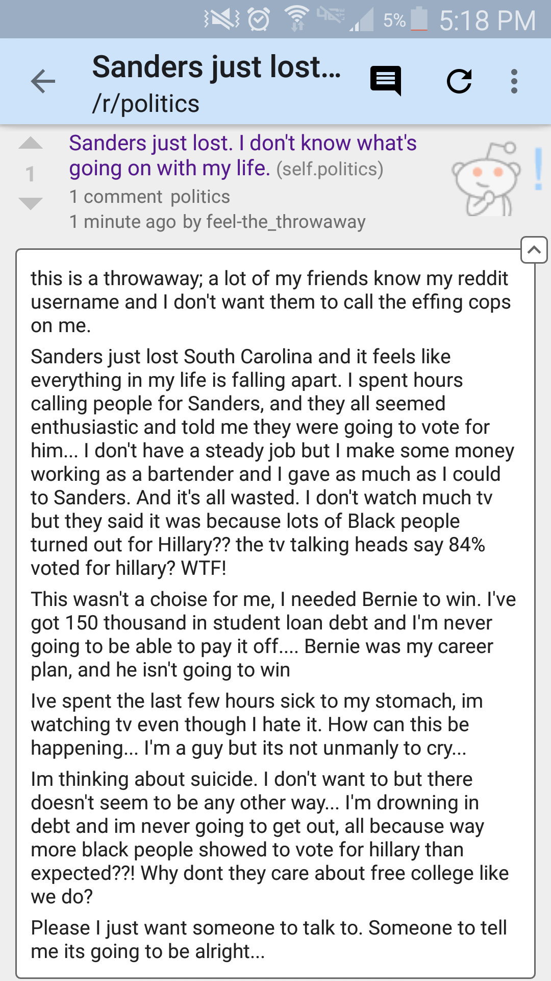 bernie was my career plan.png