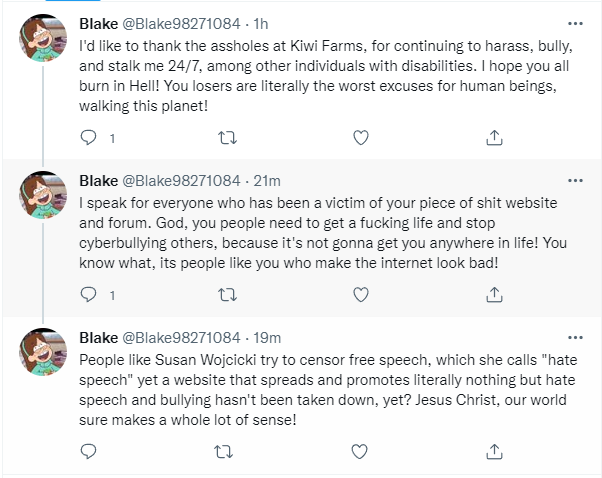 Blake complaining about Kiwifarms.PNG