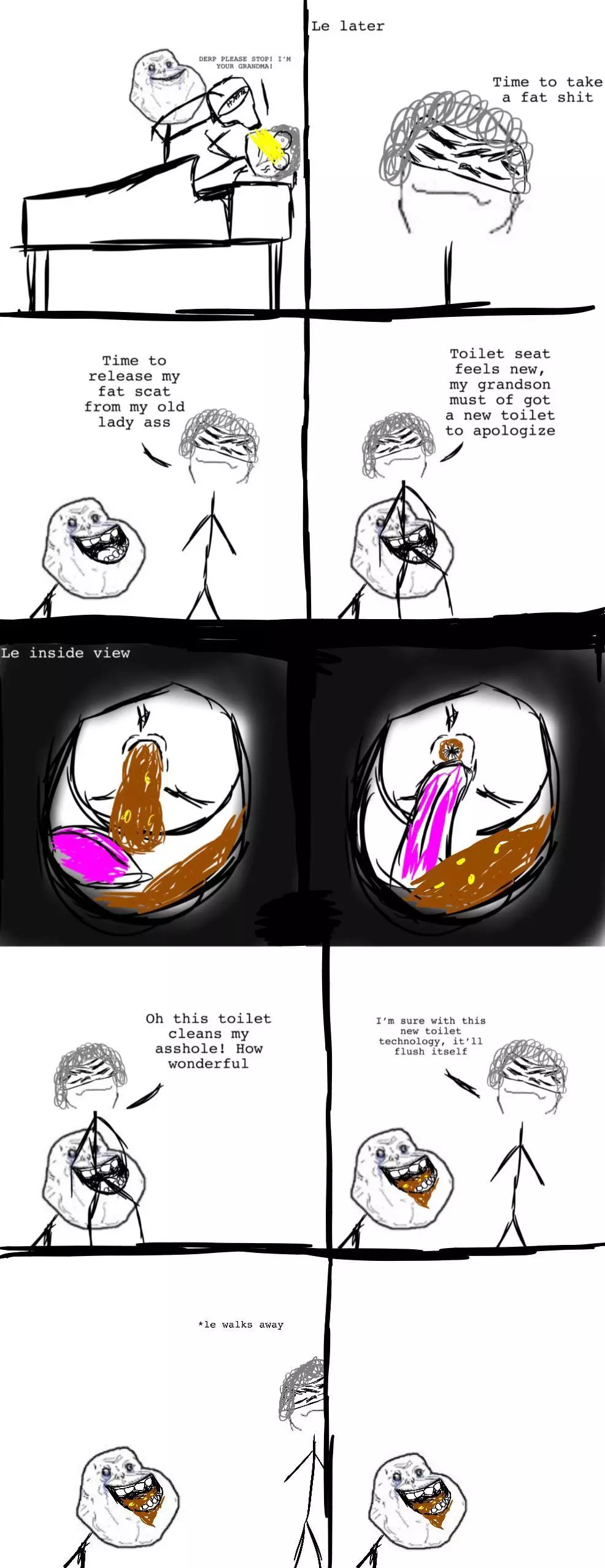 ForeverAloneToilet Rage Comic.webp