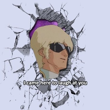 I came here to laugh at you.jpeg