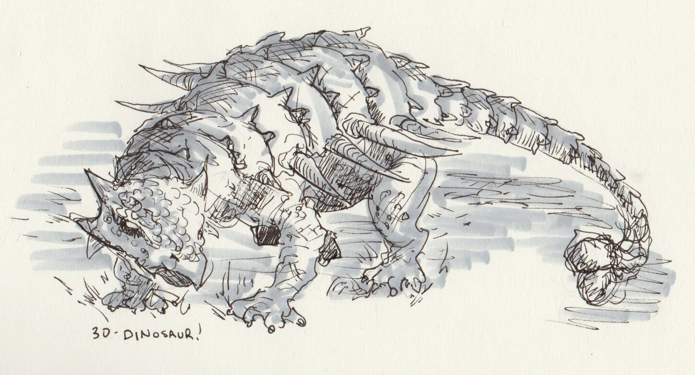 Inktober Day 30 Dinosaur.jpg