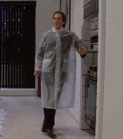 patrick bateman dance.gif