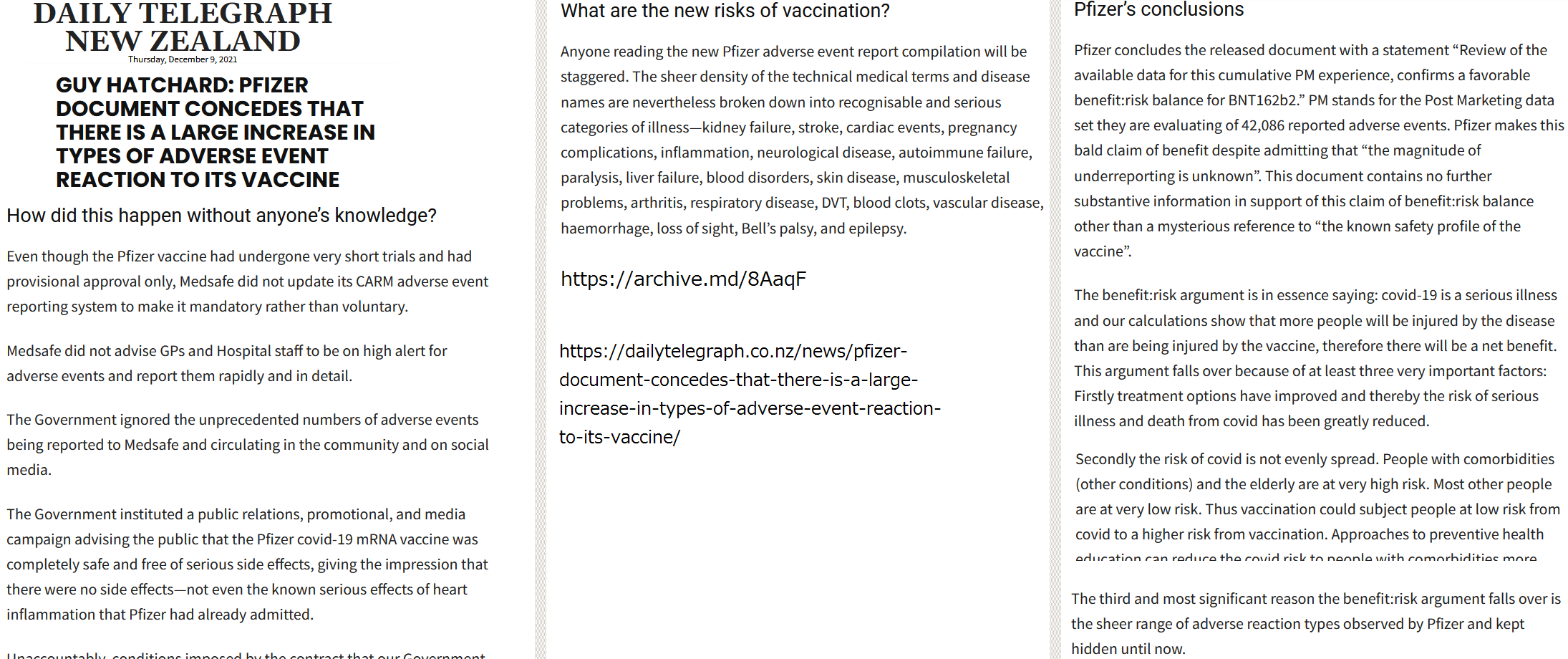 vaccine risks Pfizer FOIA.png