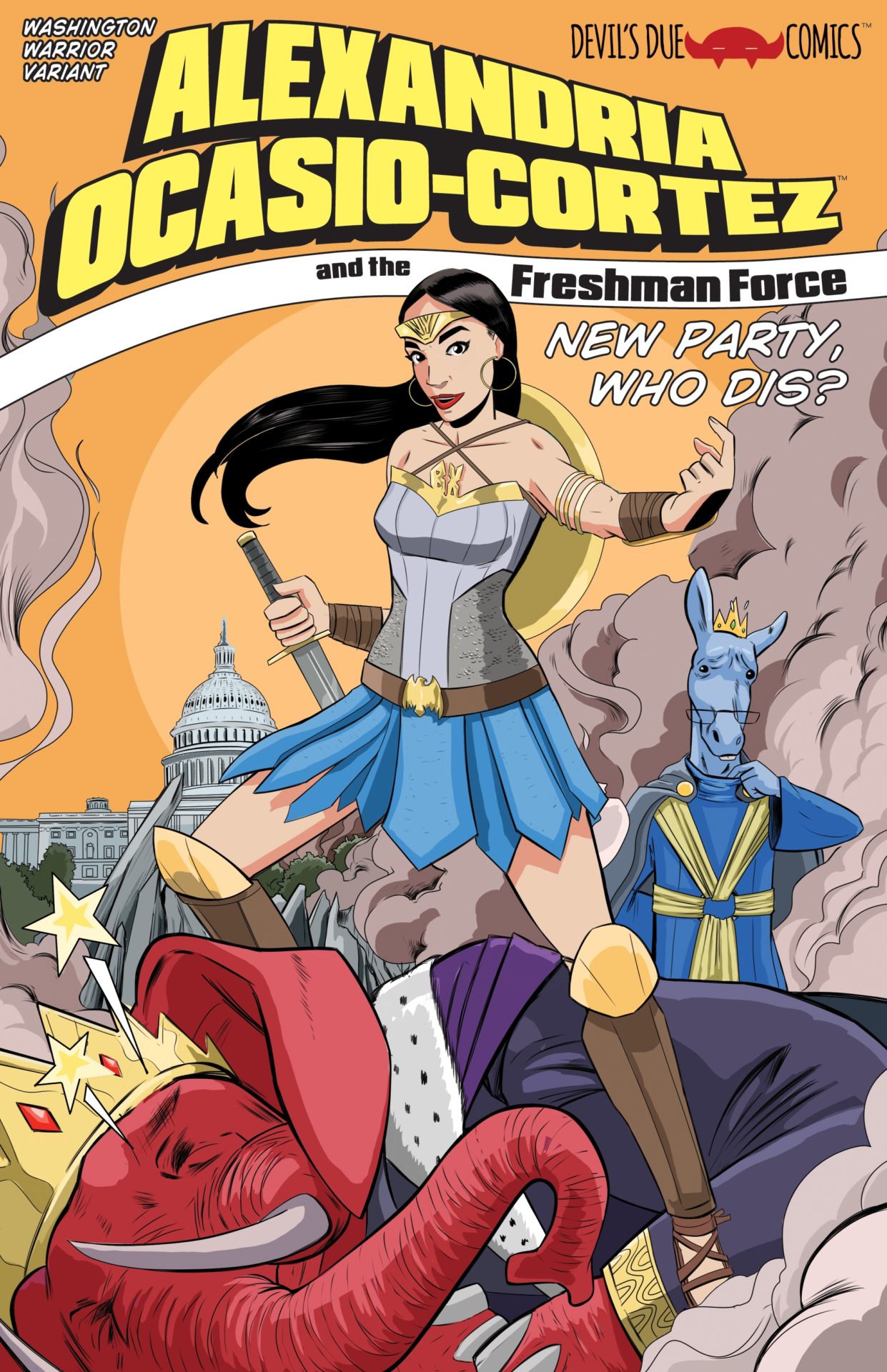Preview and Ezclusive Covers of Tomorrow's Alexandria Ocasio-Cortez And The Freshmen Force: New Party, Who Dis? #1's Alexandria Ocasio-Cortez And The Freshmen Force: New Party, Who Dis? #1 Preview and Ezclusive Covers of Tomorrow's Alexandria Ocasio-Cortez And The Freshmen Force: New Party, Who Dis? #1's Alexandria Ocasio-Cortez And The Freshmen Force: New Party, Who Dis? #1